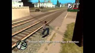 GTA San Andreas Skate Board Mod download link in description [upl. by Ynamrej532]