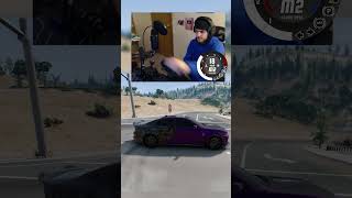 Every Time I Crash I Drive a New YouTuber’s Hellcat Charger in BeamNG Drive shorts [upl. by Oly118]