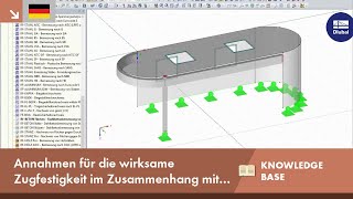 KB 001620  Annahmen für die wirksame Zugfestigkeit im Zusammenhang mit der Ermittlung der Mindes [upl. by Suilmann]