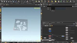 Houdini Random Dungeon Generator [upl. by Nit]