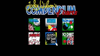 Jocky Wilsons Compendium of Darts  Commodore Amiga No Commentary [upl. by Chang]