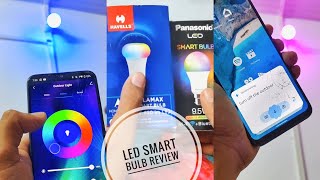 Panasonic vs Havells  Smart LED Bulb Review amp Comparison [upl. by Kcirtapnhoj459]