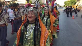 III KEPEZ INTERNATIONAL FOLK DANCE FESTIVAL 2017ANTALYA  PARADE [upl. by Julina]