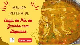 CANJA DE GALINHA COM LEGUMES [upl. by Drais]