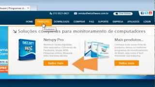 Instalação do programa espião Netspy Pro [upl. by Atelra]