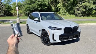 2024 BMW X5 xDrive40i Start Up Exhaust Test Drive Walkaround POV and Review [upl. by Carri]