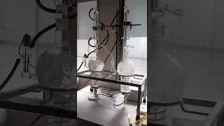 Double distillation of water for making a culture medium distilled water biology zoology acroy27 [upl. by Connolly]