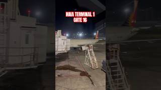 NAIA TERMINAL 1 GATE 16 shortvideo shorts [upl. by Carolle]