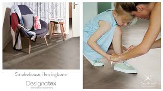 Polyflor Designatex PUR luxury vinyl sheet flooring collection [upl. by Oates]