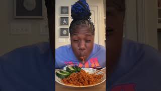 Vickey cathey eats the spiciest noodles on the planet 😱 shorts [upl. by Sarazen]