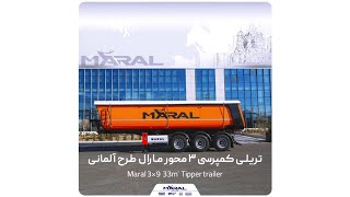 Maral Trailer 3x9 Tipper trailer [upl. by Ennovyhc]