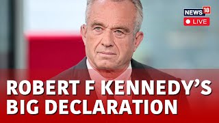 US Pesidential Elections LIVE  Robert F Kennedys Declaration On US Presidential Elections  N18L [upl. by Iarised]