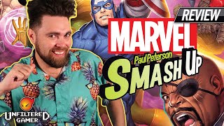 Smash Up Board Game Review Marvel Edition [upl. by Alemrac219]