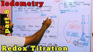 Part8 Iodometry redox Titration [upl. by Zullo]