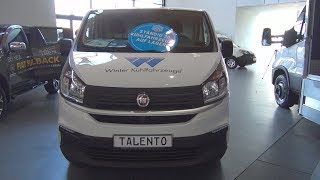 Fiat Talento EcoJet Refrigerated Panel Van 2018 Exterior and Interior [upl. by Borras]