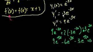 What is a differential equation [upl. by Scrogan]