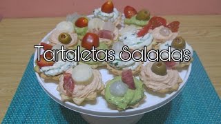 TARTALETAS SALADAS [upl. by Seugirdor]