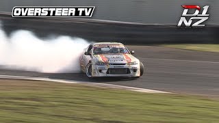 Matty Hill 2JZ S15 Silvia  D1NZ Drifting R5 Pukekohe 2017 [upl. by Brag571]