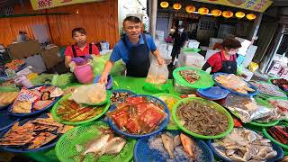 超便宜海白蝦報到 金獅湖 興達港觀光漁港 興達港王中皇 海鮮拍賣 海鮮叫賣哥 叫賣哥 [upl. by Leila]