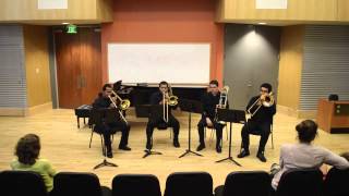 Gradual Locus Iste  Infinite Sound Trombone Quartet [upl. by Persas282]