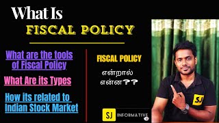 What Is Fiscal Policy  How its related to Indian Stock Market learning [upl. by Keane115]