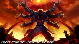 Asuras Wrath  Main Theme  In your belief [upl. by Eytak683]