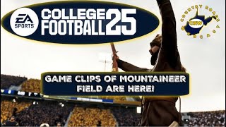 WVU in CFB 25 Mountaineer Mascot amp The Pride of West Virginia REVEALED  College Football 25 [upl. by Milka]