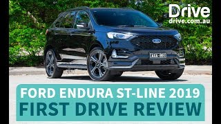 Ford Endura STLine 2019 First Drive Review  Drivecomau [upl. by Aiker]