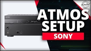 Sony STRDN1080 Unboxing amp Dolby Atmos Setup [upl. by Heber]