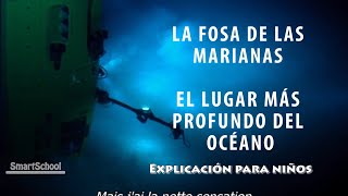 El lugar más profundo del Océano  La Fosa de las Marianas tamaño profundidad Abismo challenger [upl. by Lhary]