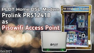 PROLiNK PRS1241B as Access Point  Disabling Modem DHCP Server [upl. by Gorlin966]