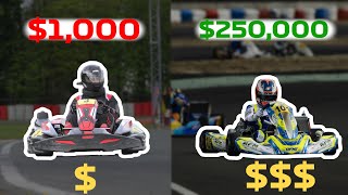 1000 Kart Racing VS 250000 Kart Racing [upl. by Ardnot]