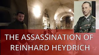 Operation Anthropoid  The Killing Of Heydrich  Prague Tour Guide [upl. by Leikeze]