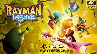 Rayman Legends PS5  World 1 Playthrough  Walkthrough  4K 60FPS [upl. by Benedict]