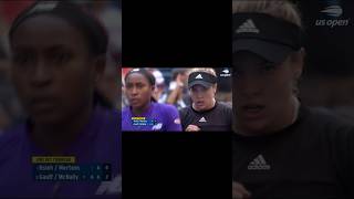 Hsieh Mertens  Gauff McNally Super Point Us Open [upl. by Nilac]