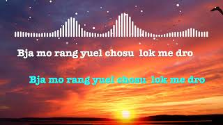 Bjamo Serlay Buthri Boedra karaoke to sing along [upl. by Keele829]