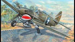 Trumpeter 132 P40F Warhawk Review [upl. by Mat]