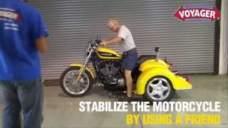 On amp Off in Minutes  Voyager Motorcycle Trike Kit [upl. by Irfan]