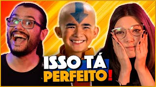 PERFEIÇÃO ANA e VICTOR reagem ao trailer de AVATAR O ÚLTIMO MESTRE DO AR [upl. by Tempest437]