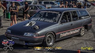 TURBO V6 WAGON quotSKIDS4KIDSquot TIPINS AT WEST COAST NATS [upl. by Aehtna]