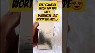 I TRIED THIS COLLAGEN SERUM DOES IT WORK shorts skincare [upl. by Acirt]