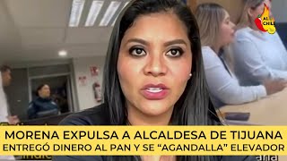 Expulsan a alcaldesa de Morena Entregó dinero al PAN y quotse tranzóquot un elevador [upl. by Llednek306]