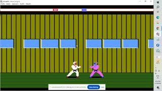 Karateka NES gameplay [upl. by Moon907]