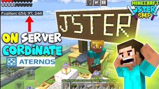 How to on coordinates in minecraft server  On coordinate in Minecraft aternos  in hindi 2022 [upl. by Acirema]