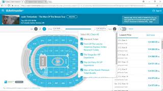 How to Buy VIP Packages on Ticketmaster [upl. by Krissy]