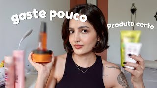 Como cuidar do cabelo gastando pouco  Use produtos inteligentes [upl. by Freemon899]