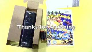 Quickly Unboxing Flingsmash Bundle Wii [upl. by Solhcin137]