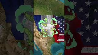 How the USA Got Its Shape The Story of American Borders shorts geography map education [upl. by Llerrud353]