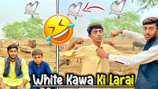 Do Dosto Ke Darmyan Sufaid Kaway Li Larai Ho Gayi Very Funny Video  Comedy Funny Video [upl. by Htiekram]