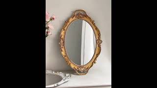 French Vintage Vanity Mirror homedecormirror vanitymirror makeupmirror [upl. by Nazarius]